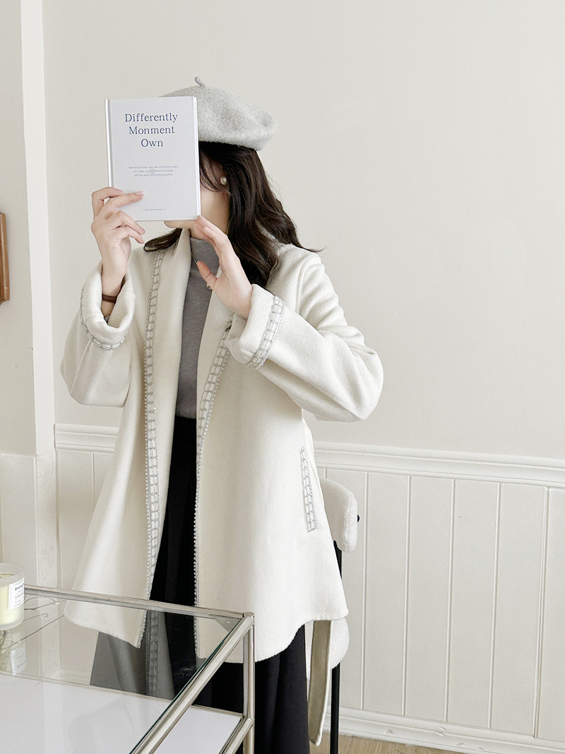 Double-Sided Wool Coat Image 6
