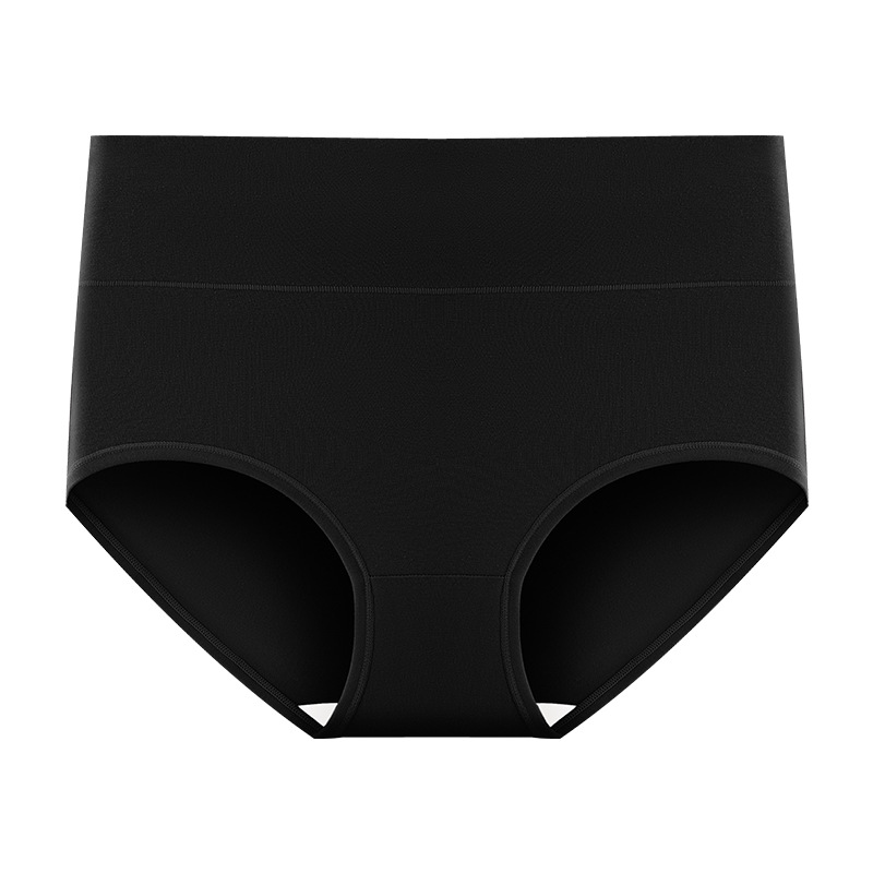 Ropa interior de mujer de algodón de cintura alta Clase A Algodón de cintura alta Algodón 7A Ropa interior de niña antibacteriana de algodón de gran tamaño