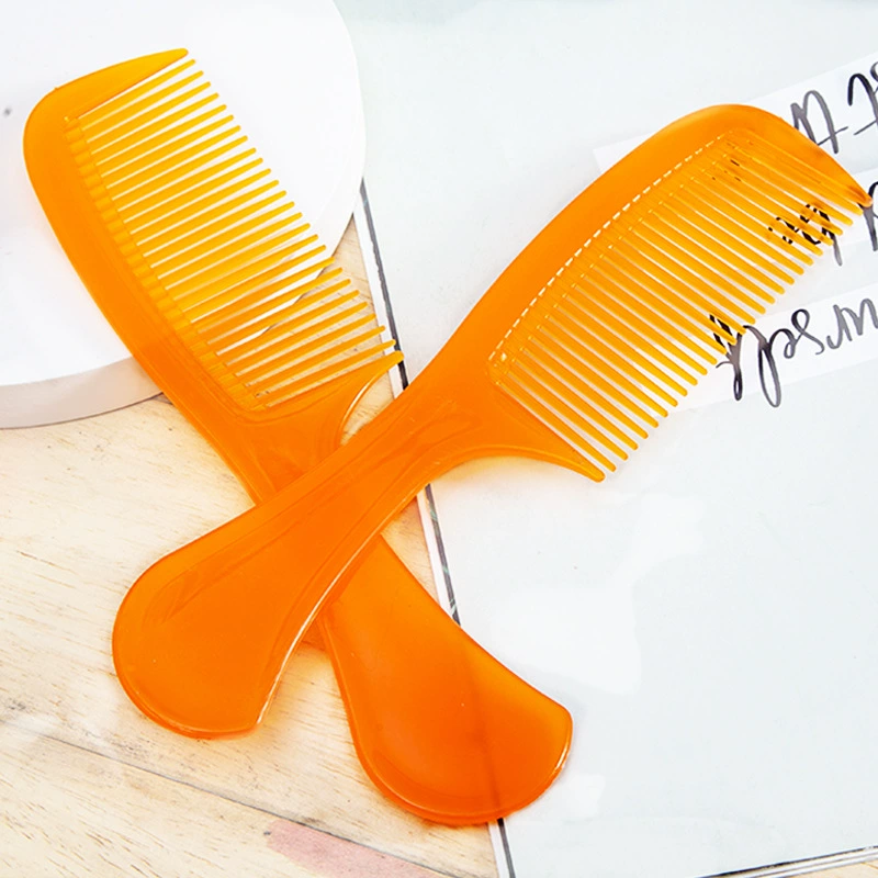 Складывающаяся постоянно расческа из клинкера из говяжьих сухожилий, антистатические мужские и женские волосы, Расческа с широкими мелкими зубьями, прямые волосы, домашние гладкие волосы, нелегко сломать