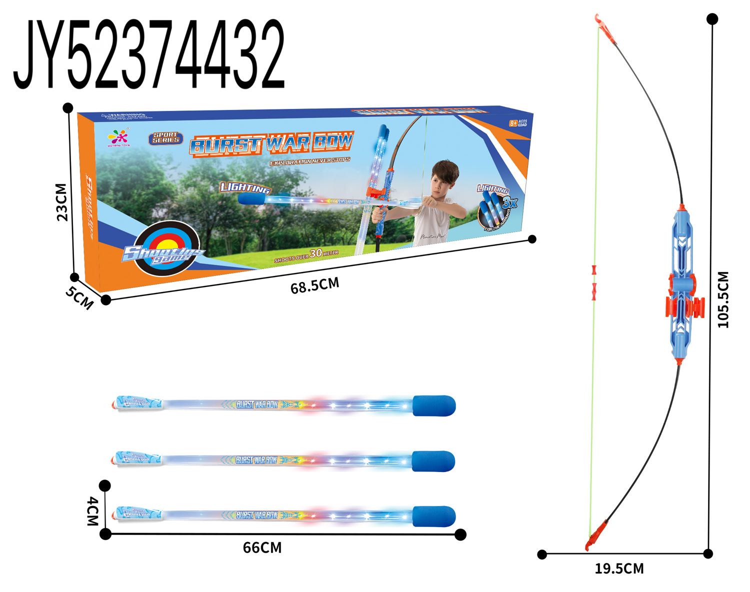 Transfronterizo Amazon Venta caliente de arco y flecha para niños traje interior y al aire libre deportes tiro lechón arco y flecha entre padres e hijos juguetes interactivos