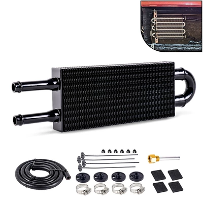 pipe belt condenser gearbox radiator | Soyutma sisteminin digər hissələri - 2-rows-black