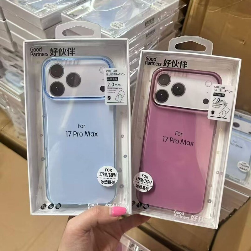 Pc Ice-Transparent Case Suitable for iPhone 18, Huawei P90 Promax Transparent Anti-Drop Case, Apple 15/16 Hard Case
