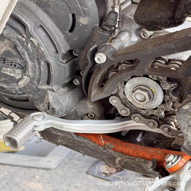 Off-road motorcycle folding forged gear shift lever for KTM Kews Kaixi 250/320 and Hengjian Z300S7
