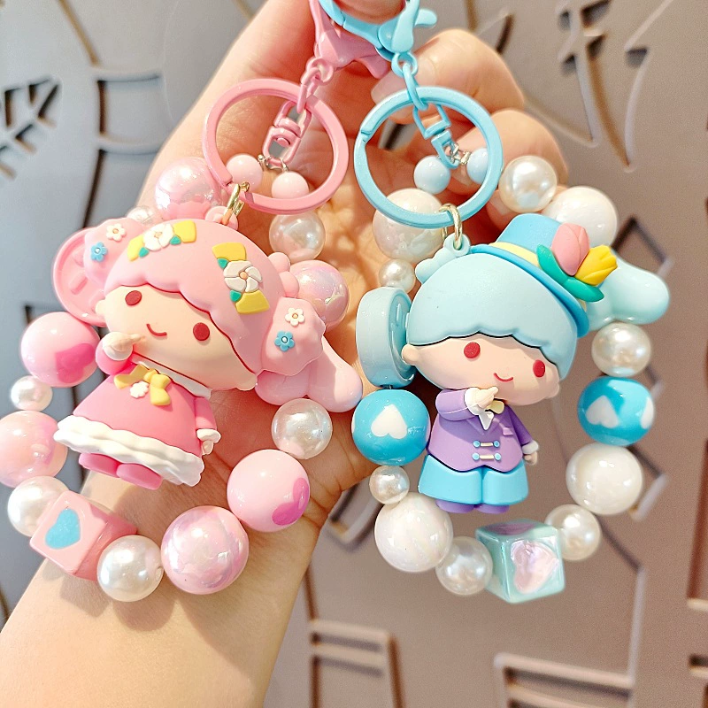 Ключодражатель (Sanrio) милый мультяшный бусинный ожерелье-подвеска — Хэло Китти, Синнаморолл и другие