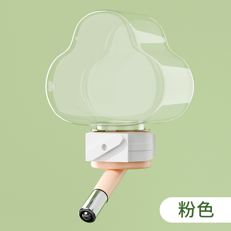 仓鼠云朵水壶滚珠饮水器金丝熊自动高透喝水静音防漏水壶仓鼠用品|undefined