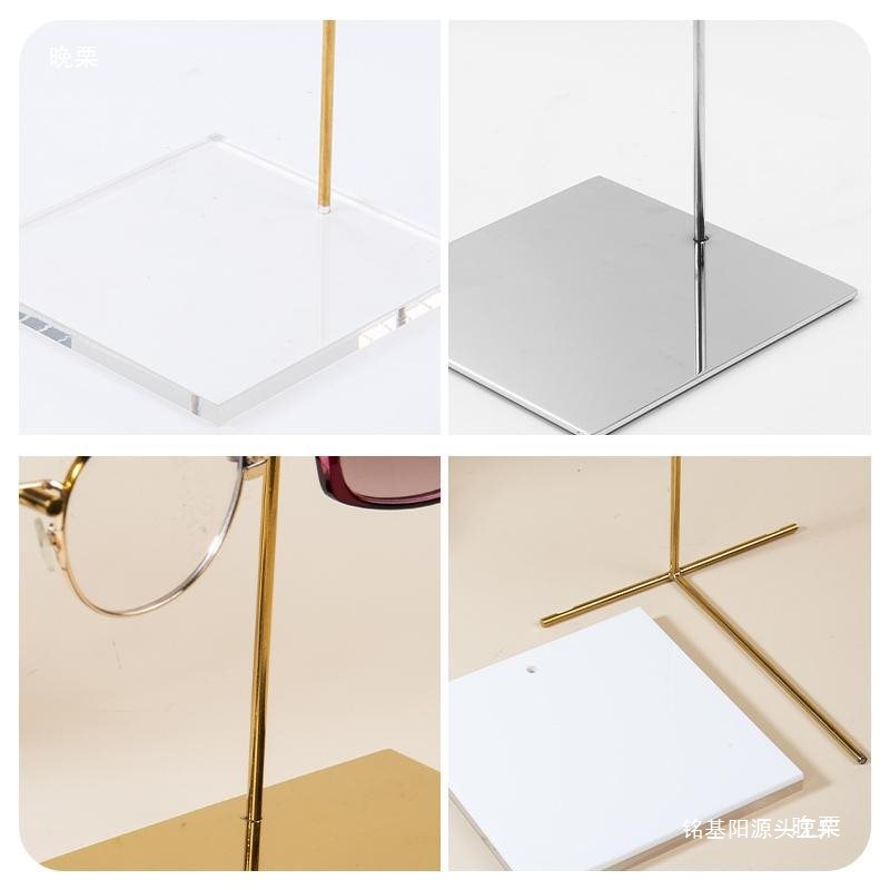 不锈钢眼镜展示架男女近视架金属眼镜架陈列架墨镜太阳镜展示道具