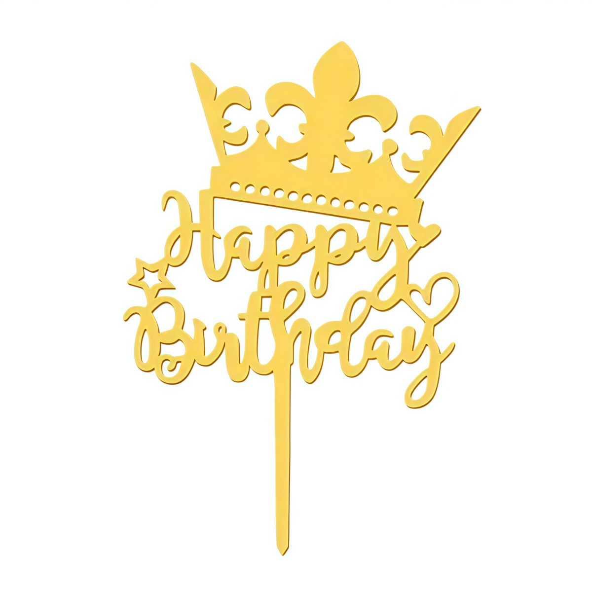 10 paquetes de suministros de decoración de pasteles para hornear, insertos de acrílico, complementos de feliz cumpleaños, accesorios de pasteles de celebridades de Internet