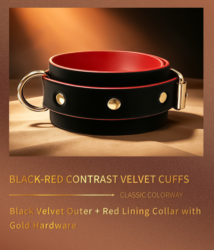 PU Leather Bondage Restraint Set with Detachable Cuffs and Mouth Ball Gag — detail image 24