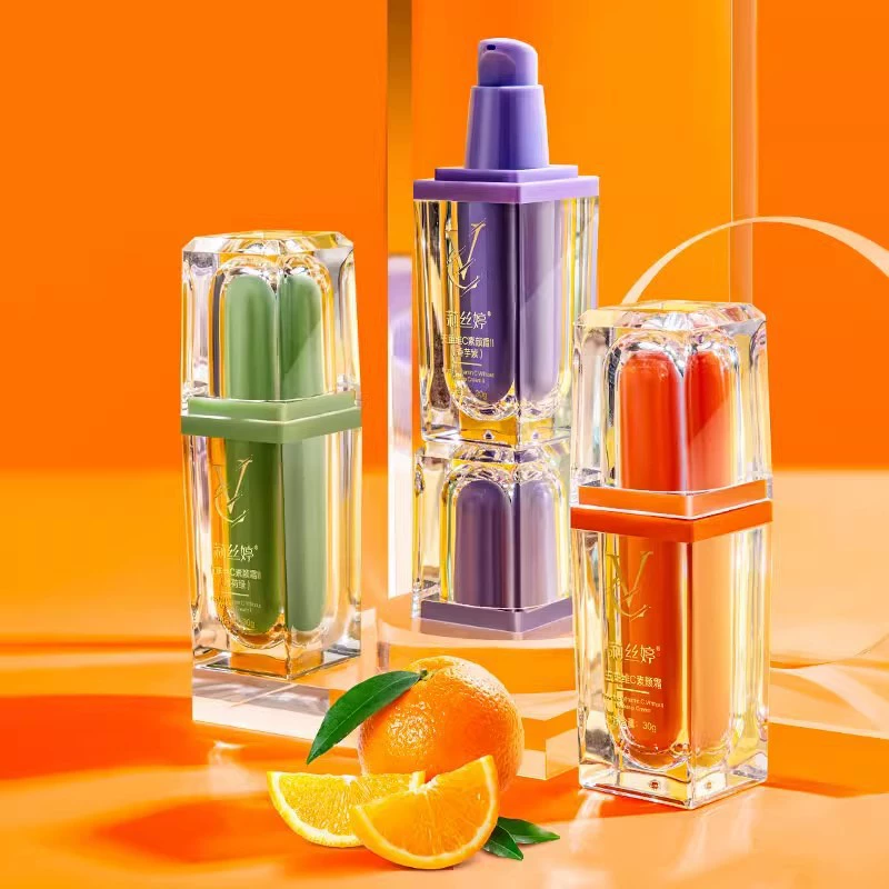 Listin Пятикратный крем с витамином С, консилер, изолирующий крем, увлажняющий и осветляющий ленивый крем, изолирующий крем перед макияжем