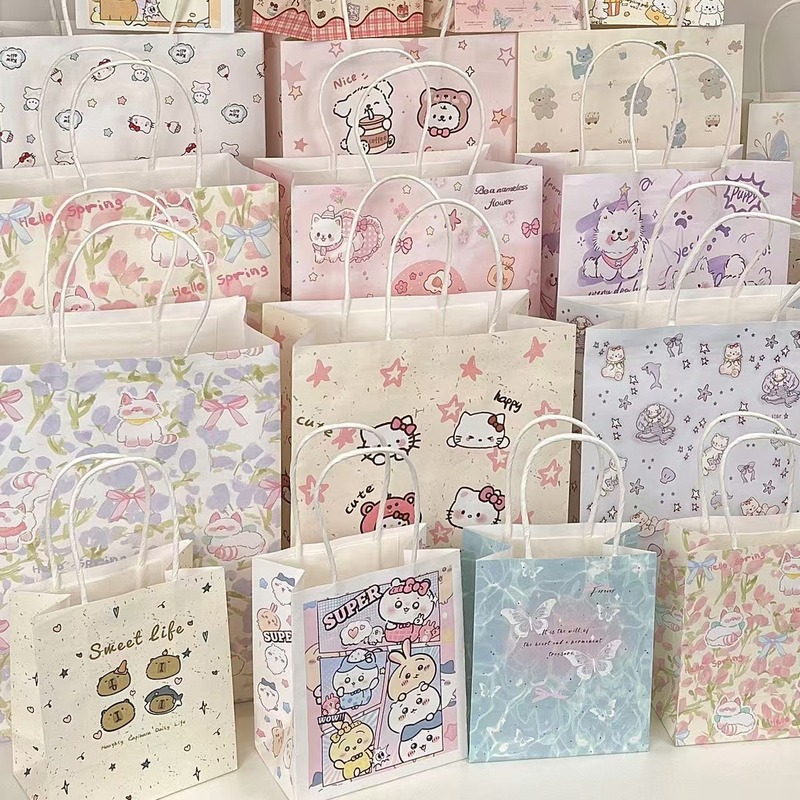 爆款卡通礼品袋大合集少女心创意ins高颜值大容量收纳袋生日礼物|undefined