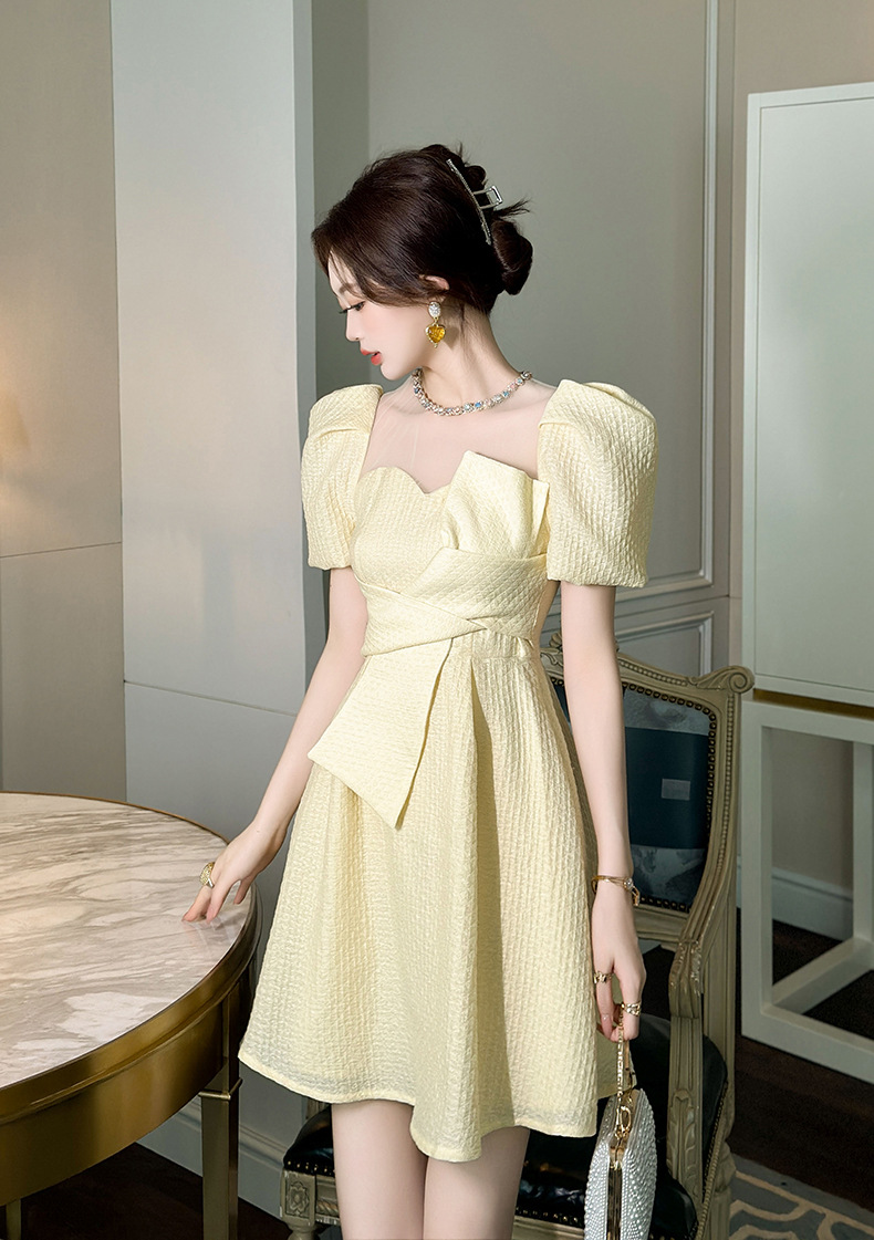 C9915 1220K VÁY ĐẦM LIỀN THÂN NỮ CHOTDNG TAY PHỒNG MÙA HÈ THỜI TRANG NỮ G04 SẢN PHẨM MỚI