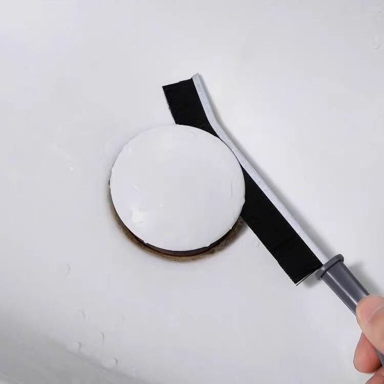 Long-Handled Gap Brush for Tiles, Multifunctional Bathroom, Kitchen and Toilet Brush, Toilet Gap Brush, Hard-Bristled Sink Brush