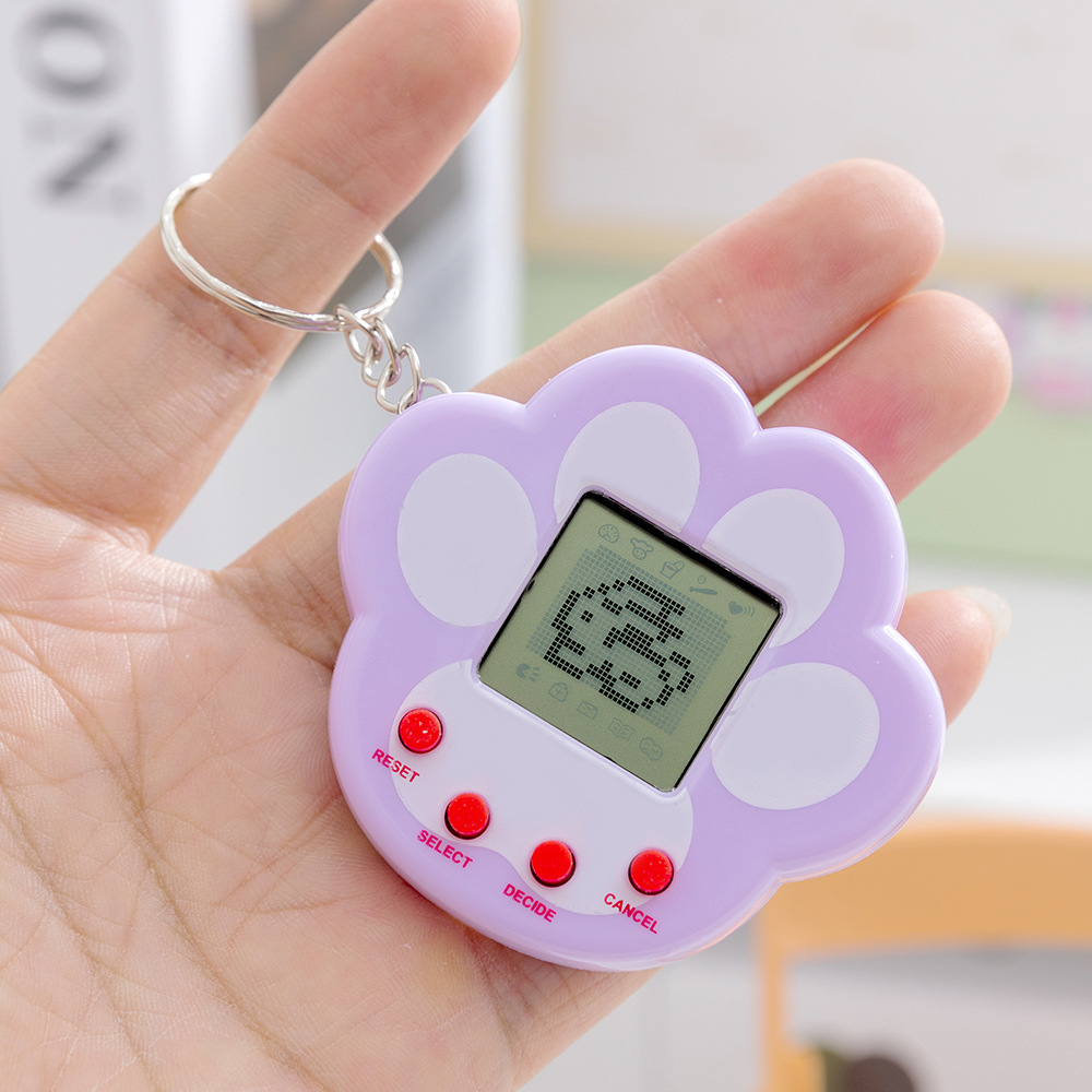 Consola de Mascota Electrónica Portátil de ABS con Alimentación Virtual para Llavero image 37