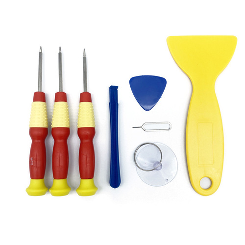Mobile phone disassembly screwdriver set disassembly battery screen repair tool yellow knife combination hoist batch distribution tool