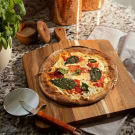 跨境砧板方形带手柄可悬挂案板厨房木制水果蔬菜切菜板披萨板