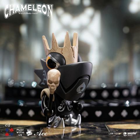 Lamtoys カメレオンブラインドボックス第 7 世代ポーカーシリーズトレンディなフィギュア装飾品男の子のおもちゃ人形ギフトブラインドボックス|undefined