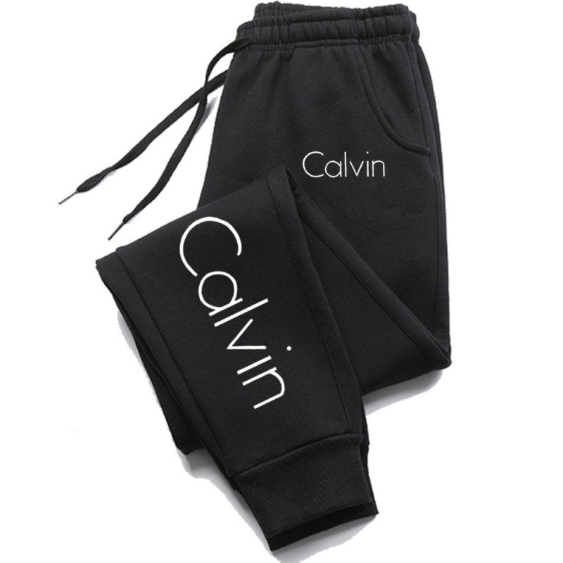 New Cross-Border Versatile Jogger Fashion Loose Sweatpants Unisex Casual Fleece-Lined Sports Pants Comfortable Fitness Long Pants