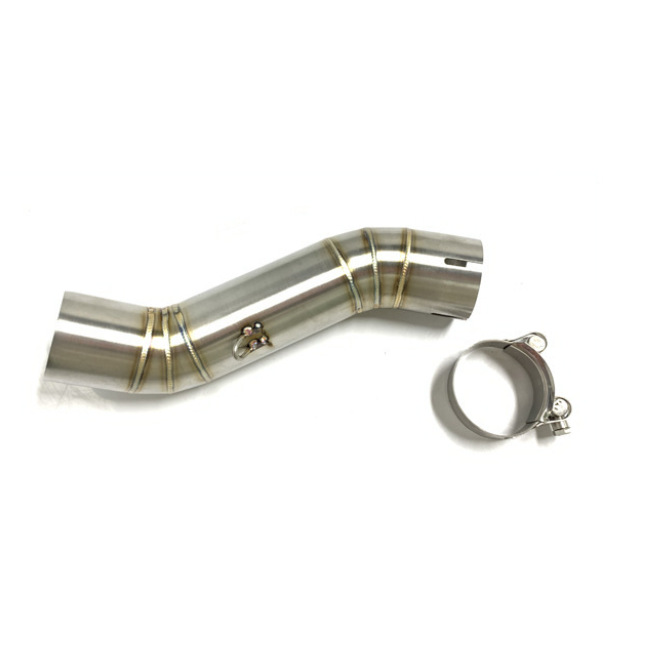 Suitable for Motorcycle Cb400X Exhaust Pipe Modification, Honda Cb400F Stainless Steel Mid-Section, Factory Direct Sales
