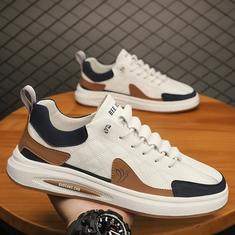 Footwear, universal sneakers, fashionable trend case, shoes for leather shoes, new collection