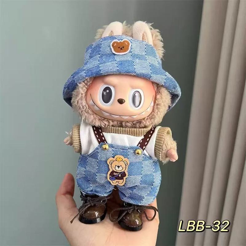 ラブブ ペンダントドール 着せ替え人形スーツ 17cm ラブブ 一世代と二世代の着せ替え人形スーツ|undefined