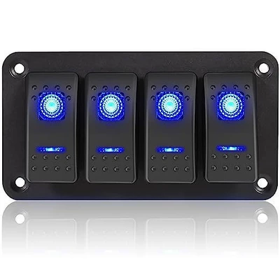 universal switch panel, Other power supply, ignition system - four-yacht-switches