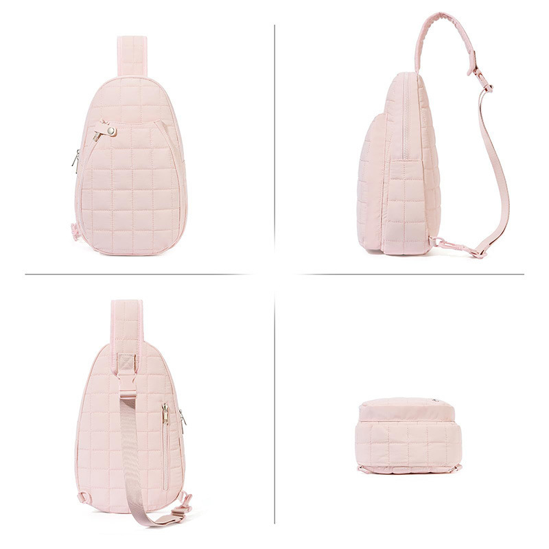 Amazon nuevo bolso de raqueta mochila de raqueta deportiva plaid mochila de raqueta de moda bolsa de almacenamiento de raqueta portátil