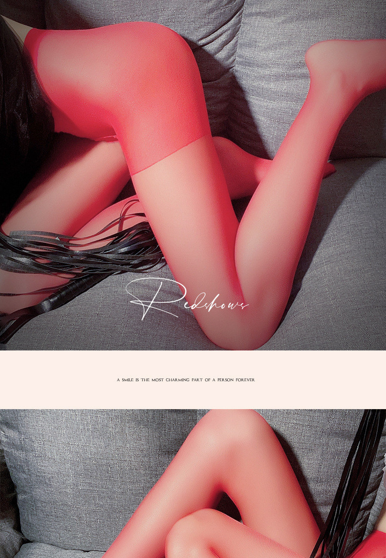 Ultra-Thin Black Spandex Stockings, Sheer Nightclub Tights, One Size — detail image 10