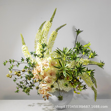 现代轻奢仿真花花艺摆花套装客厅样板房场景假花场景布置高档摆件