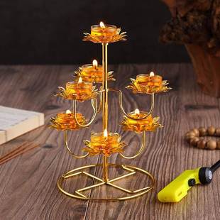 Ghee Lamp Holder Candle Holder for Lamp Holder for Candle Holder for Candle Holder for 49 Lamp Holder for Ghee Lamp Holder for Alloy Lamp Holder for Lamp Lotus Lamp Holder