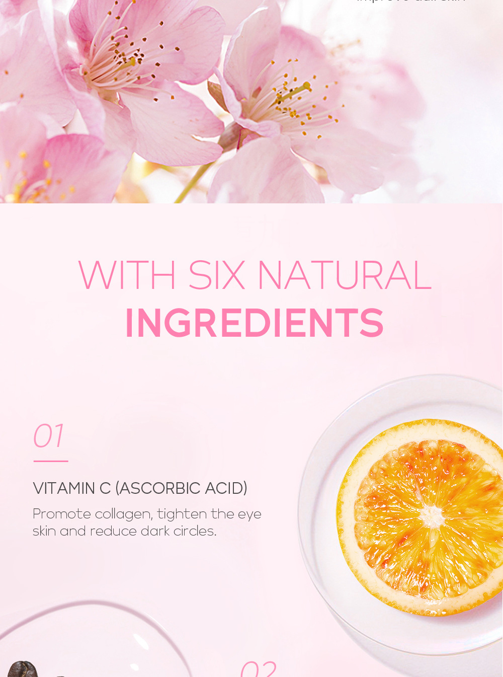 FENYI Cherry Blossom Essence Eye Cream 15g Moisturizes the eye area, hydrates and moisturizes the eyes, and cares for beautiful skin undefined