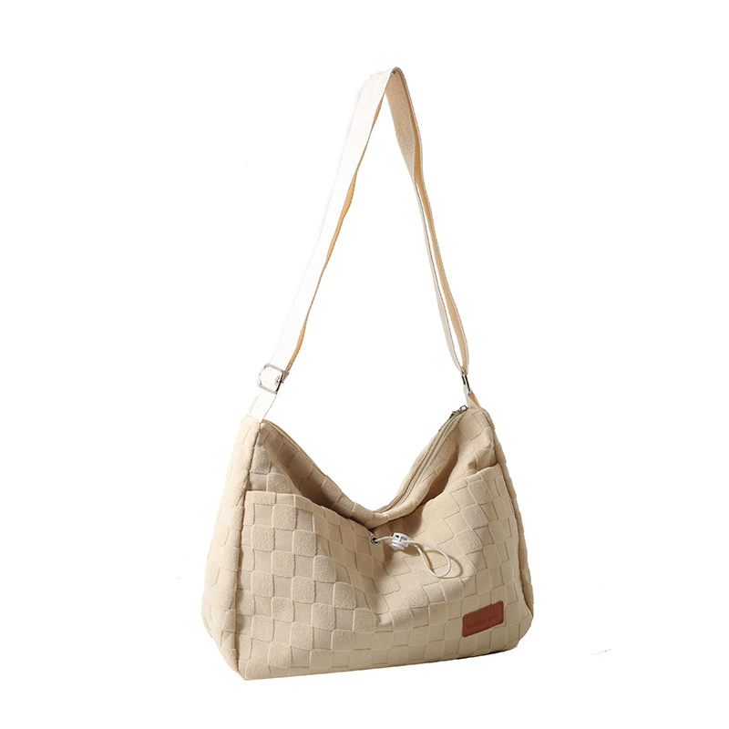 Universal trend capacious one-shoulder bag, quantum lamp, shoulder bag with diamond pattern, 2023, western style