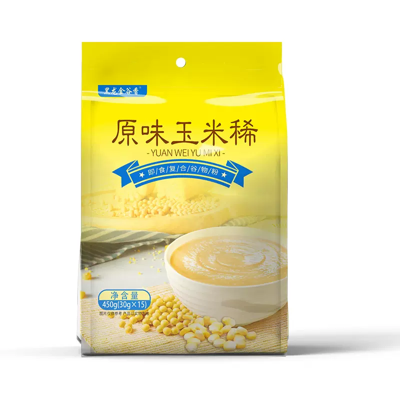 黑龙金谷香玉米米稀 早餐食品营养玉米稀燕麦谷物冲饮 玉米粉代餐