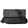 Fashionable woven chest bag, one-shoulder bag for leisure, purse, city style