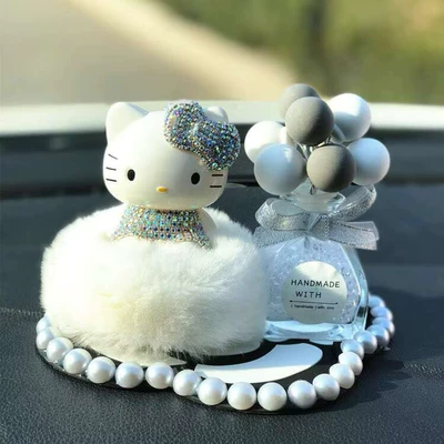 Katie Car Perfume Holder Ceramic — Car ornaments - 116kt-catanti-slip-matballoon-bottle