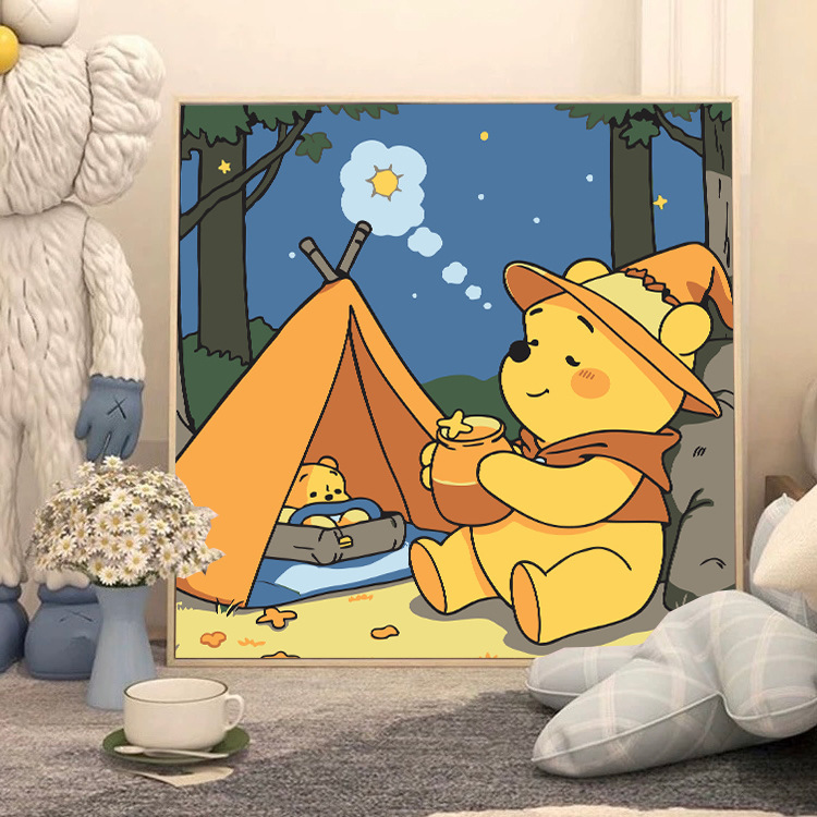 ズートピア diy デジタル油絵手描き着色ジュディニック周辺アクリル油絵メーカー卸売|undefined