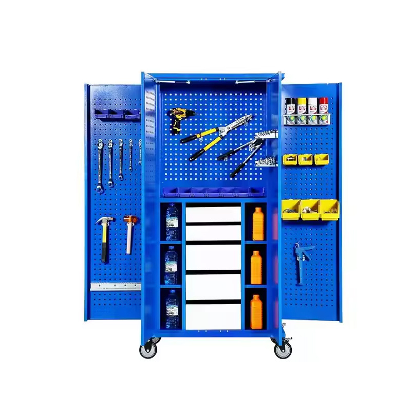 Amazon armario de herramientas pesadas hardware taller de reparación automotriz vehículo de herramientas móviles multifunción fábrica de armario de almacenamiento de piezas
