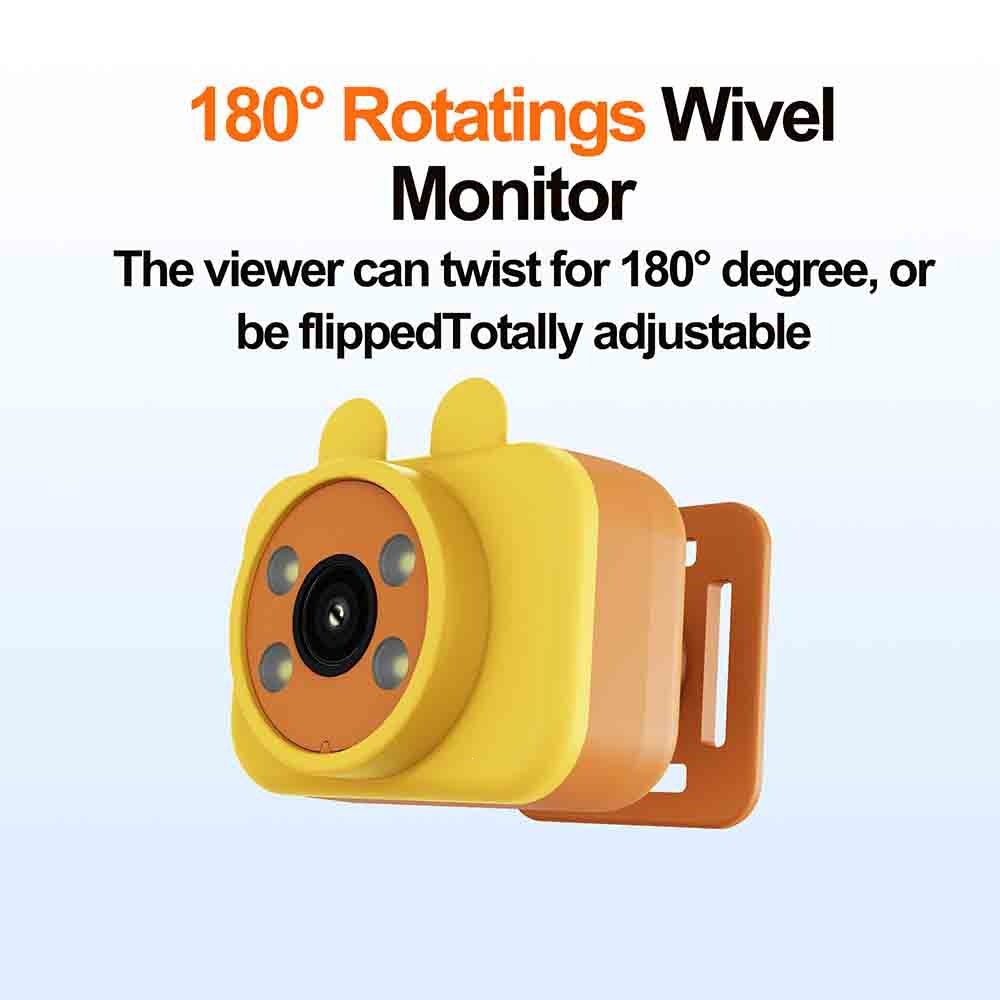 Car-Mounted Baby Monitor 7inch Large-Screen Rear Seat Baby Monitor Infrared Night Vision Camera in Stock