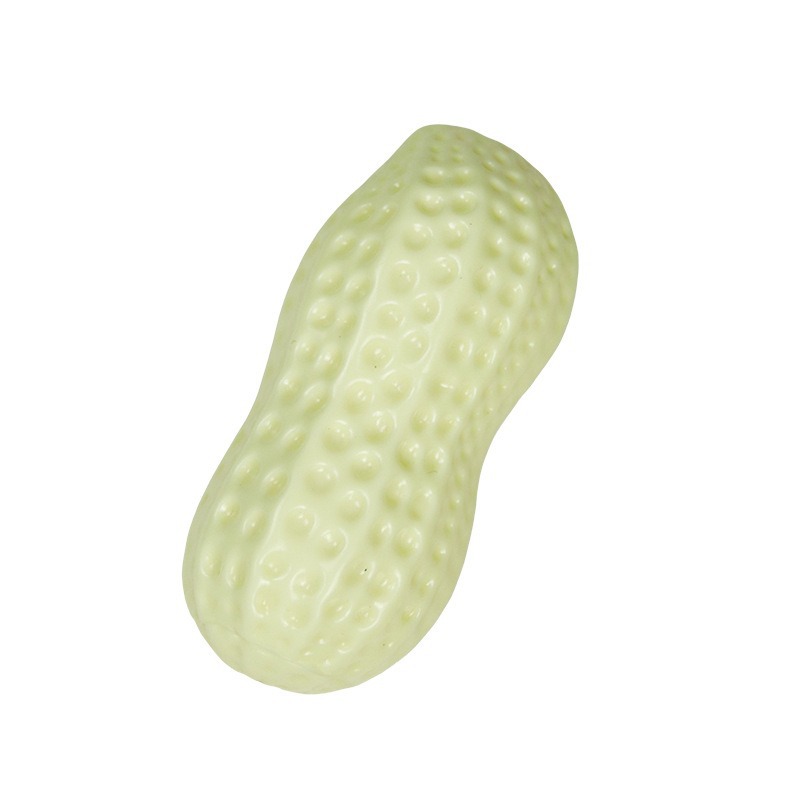 Juguete en Forma de Cacahuate para Perros, Plástico, con Sonido, Resistente a Mordeduras