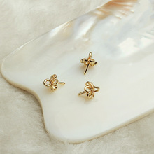 14K�����U�ջ��������� diy�ֹ��Ʒ��� ճ�����黨��ñ�����