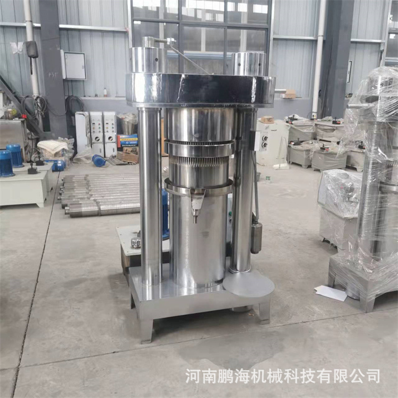 400型核桃立式多种功能液压榨油机 芝麻香油压榨机 核桃油压榨