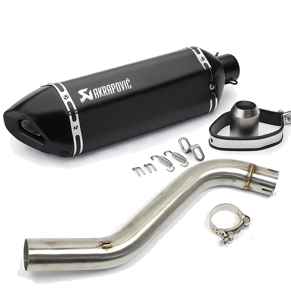 Motorcycle modified exhaust pipe fried street double exhaust Benali Huanglong 600/TNT600/BJ600 lossless