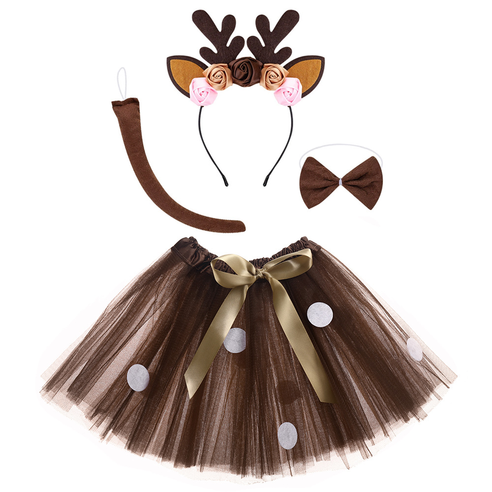 跨境动物套装 万圣野兽系列派对狂欢亲子装儿童成人表演服装