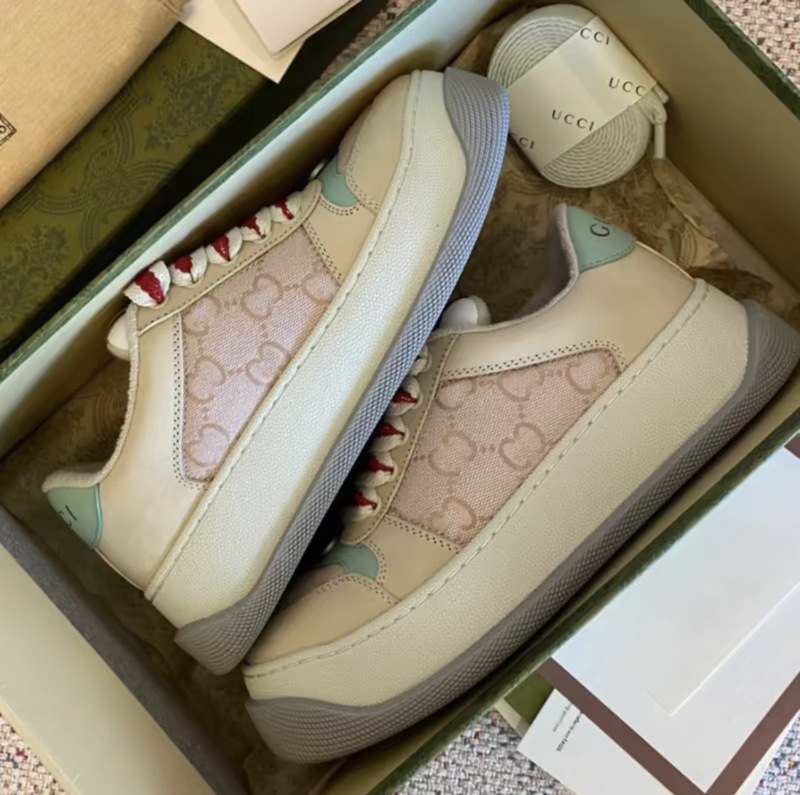 High Version G Home Small Dirty Shoes Women Chubby Ding Genuine Leather Increased Thick Sole Old Bread Shoes All-match Vintage Casual Sneakers