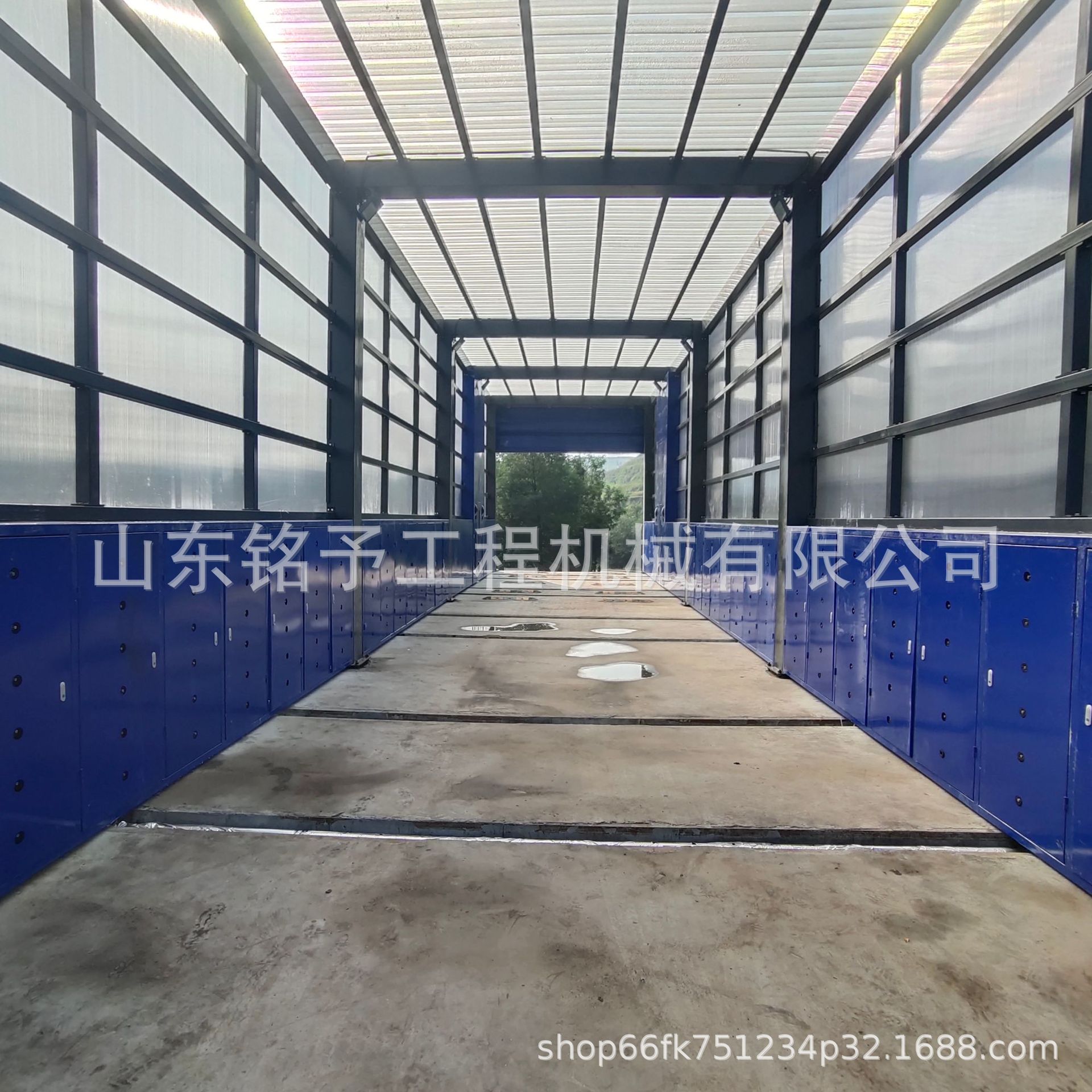 建筑工地洗车机 一手货源龙门摇摆式洗车机 龙门封闭式洗轮机