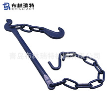 G80 13*80船用捆扎链条 收紧器船用绑扎链条捆扎杆棘轮紧索具现货