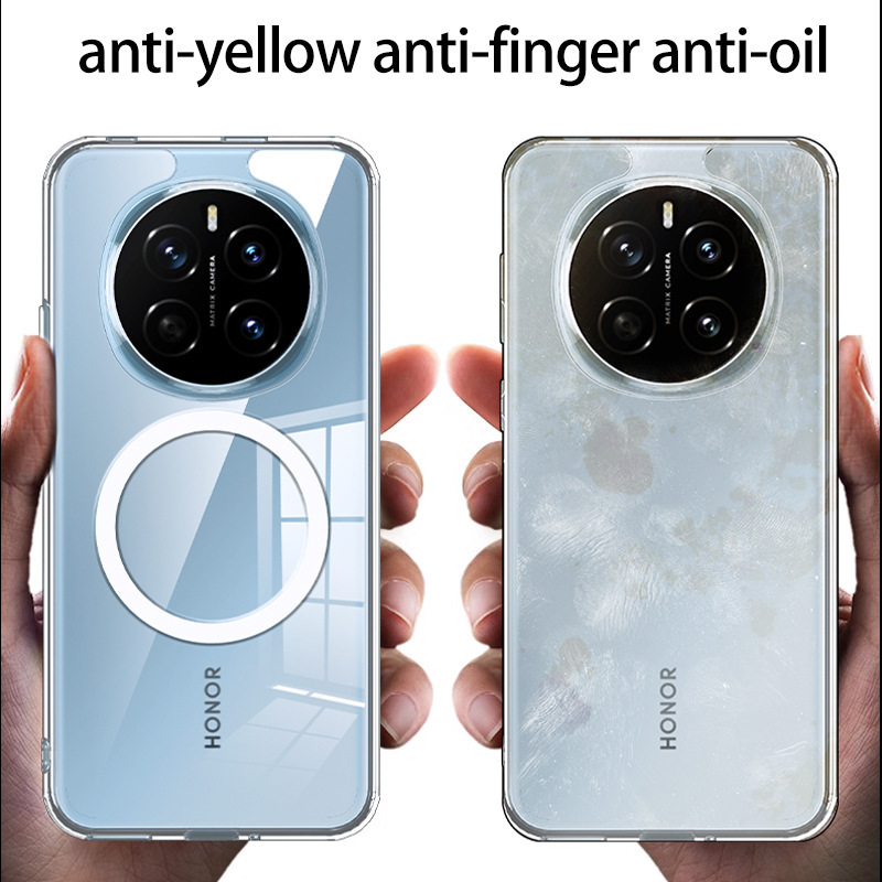 Magic7Pro 磁気高透明携帯電話ケース Honor GTPro つや消し Magic7RS 保護に適した国境を越えた|undefined