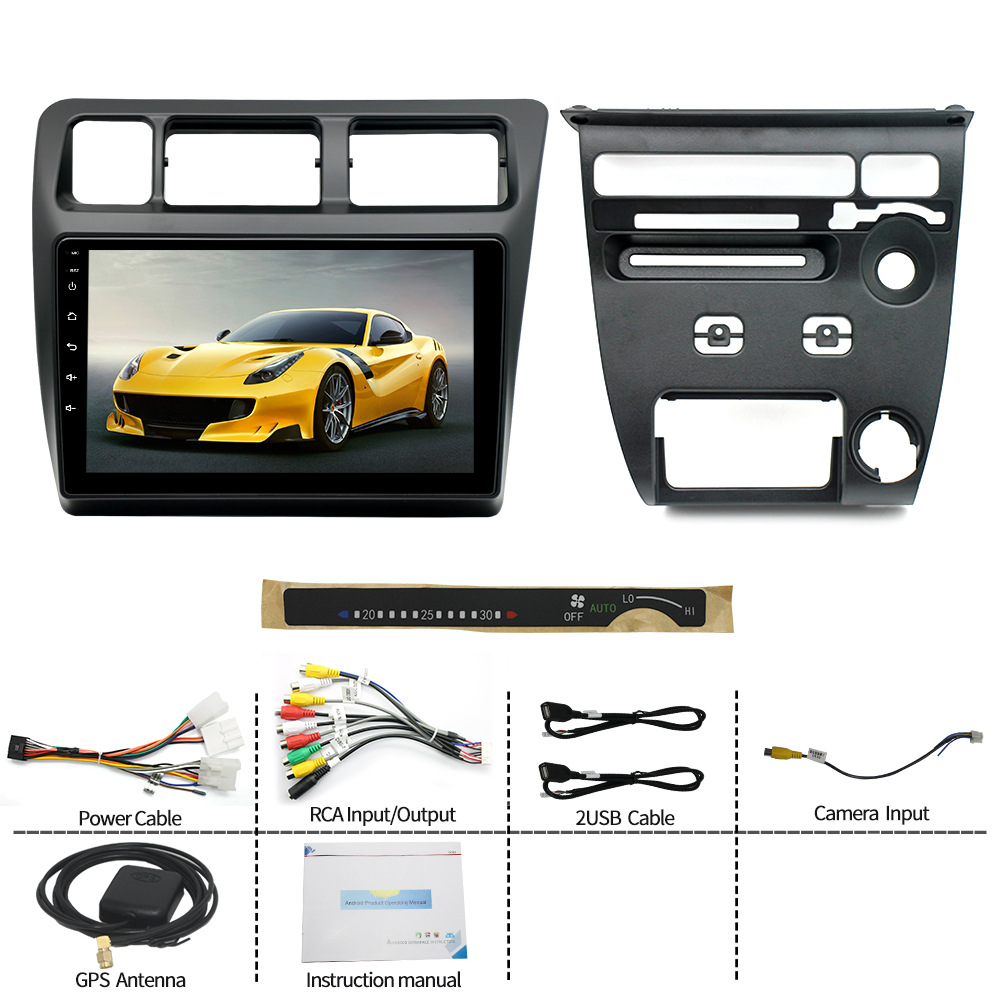 Aplicable al nuevo 91-95 Carola automático aire acondicionado (péptido derecho) coche pantalla grande Android navegación integrada