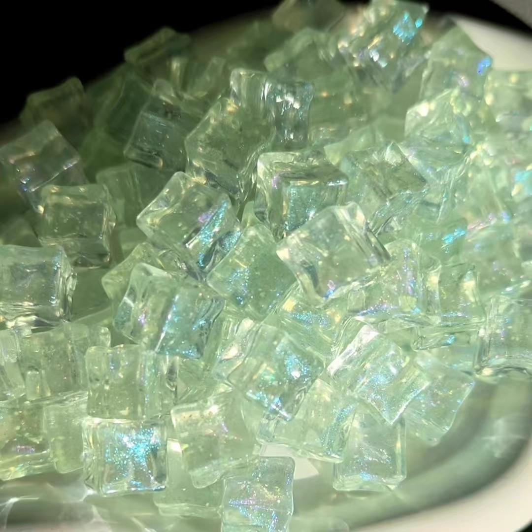 Mermaid Fairy Glitter Luminous Mint Green 1 piece