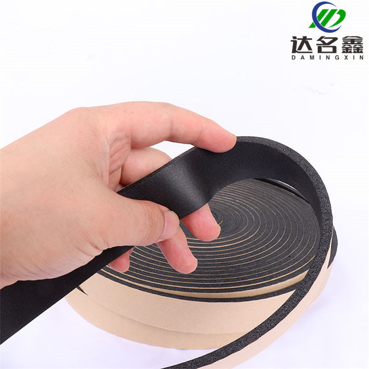 密封条风管密封条共板法兰密封垫圈橡塑海绵阻燃密封35mm通风条