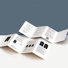 說明書印刷黑白產品說明書彩印精裝企業宣傳畫冊廣告單頁折頁制作